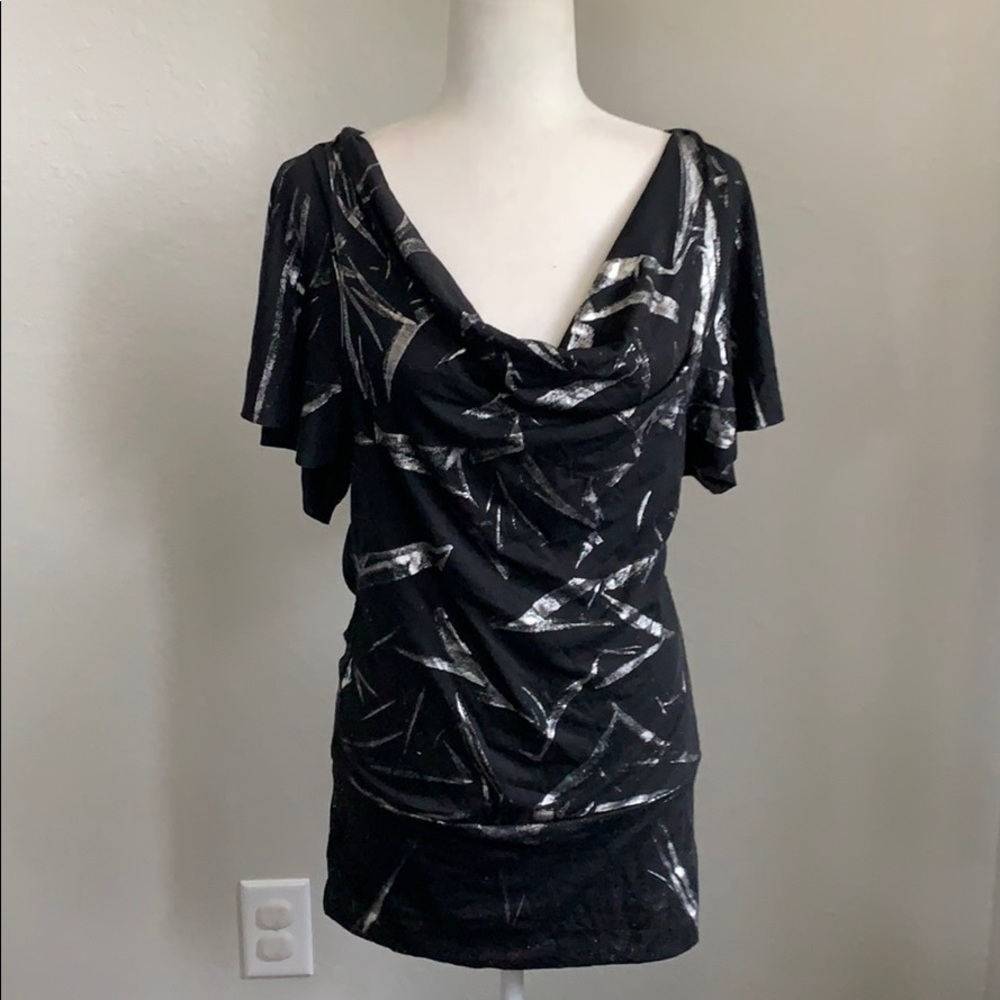 Arden B Black Open Back dress